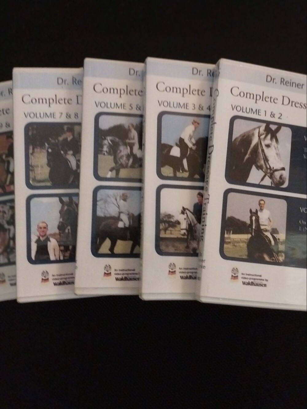 COMPLETE DRESSAGE TRAINING by DR. REINER KLIMKE 10 VOLUME 5 DVD SET - Picture 14 of 14